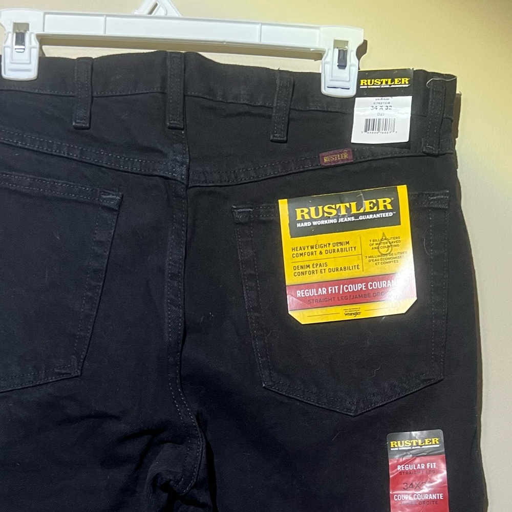 Rustler - Black Work Pants